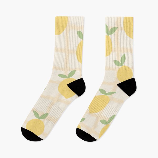 Artikelvorschau, Süßes Zitronenmuster – Pastellgelbes, fruchtästhetisches Gingham-Design entworfen und verkauft von PinFlick.