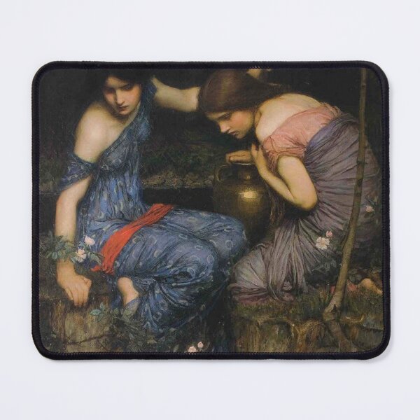 Item preview, Nymphs Finding the Head of Orpheus - John William Waterhouse designed and sold by forgottenbeauty.