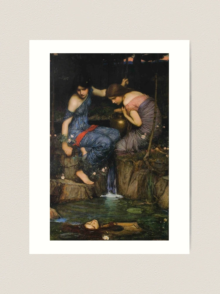 Nymphs Finding the Head of Orpheus - John William Waterhouse