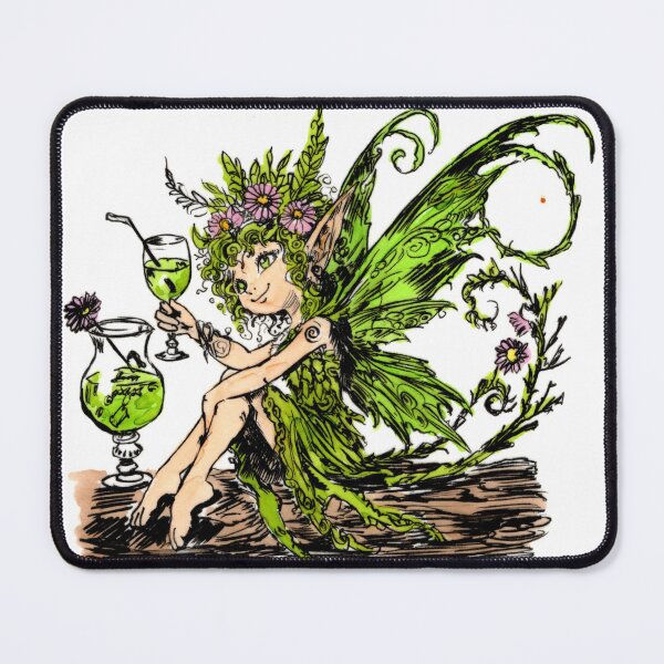 Item preview, Absinthe Pixie designed and sold by Scribbles & Doodles by Jinx.