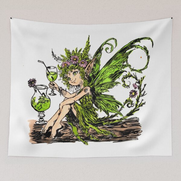Item preview, Absinthe Pixie designed and sold by Scribbles & Doodles by Jinx.