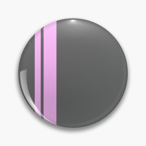 Item preview, Single Racing Stripe Pink - Rigth Side - 1 Pinstripe (Gray Background) designed and sold by Racing Stripes Only.