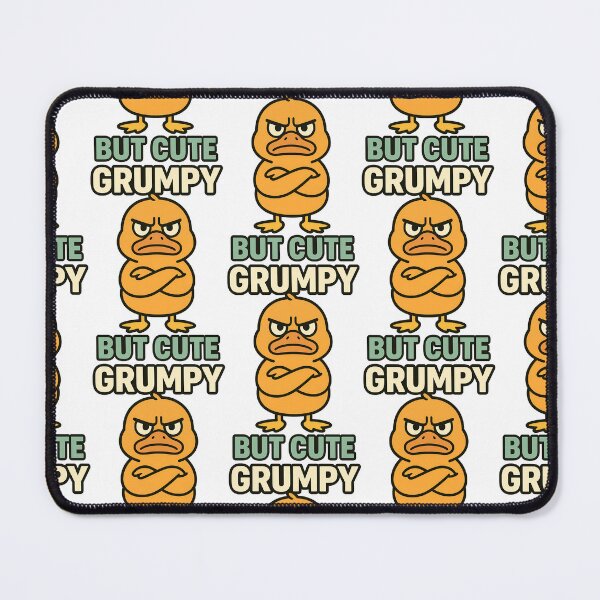 Item preview, Grumpy But Cute Duck designed and sold by TeeTimeTreasure.