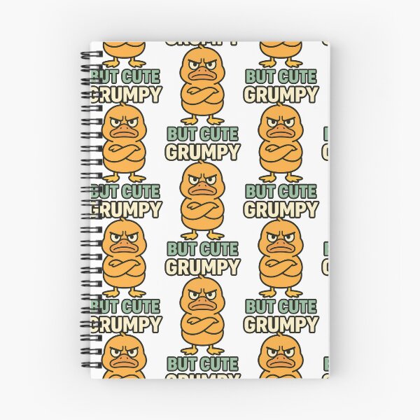 Item preview, Grumpy But Cute Duck designed and sold by TeeTimeTreasure.