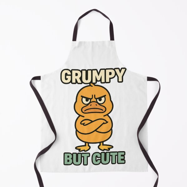 Item preview, Grumpy But Cute Duck designed and sold by TeeTimeTreasure.