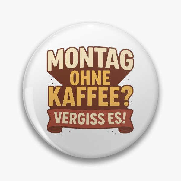 Item preview, Monday without coffee? Forget it – Funny saying for the office and colleagues designed and sold by Cat & Coffee Studio.