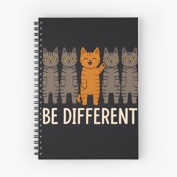 Item preview, Be Different – Stand Out Cat Art designed and sold by Whiskers&Waffles.