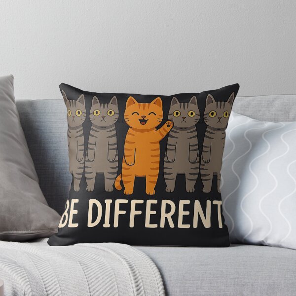 Item preview, Be Different – Stand Out Cat Art designed and sold by Whiskers&Waffles.