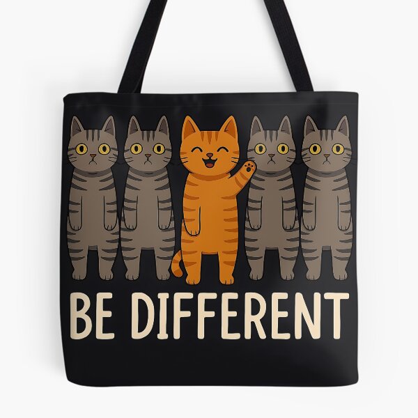 Item preview, Be Different – Stand Out Cat Art designed and sold by Whiskers&Waffles.