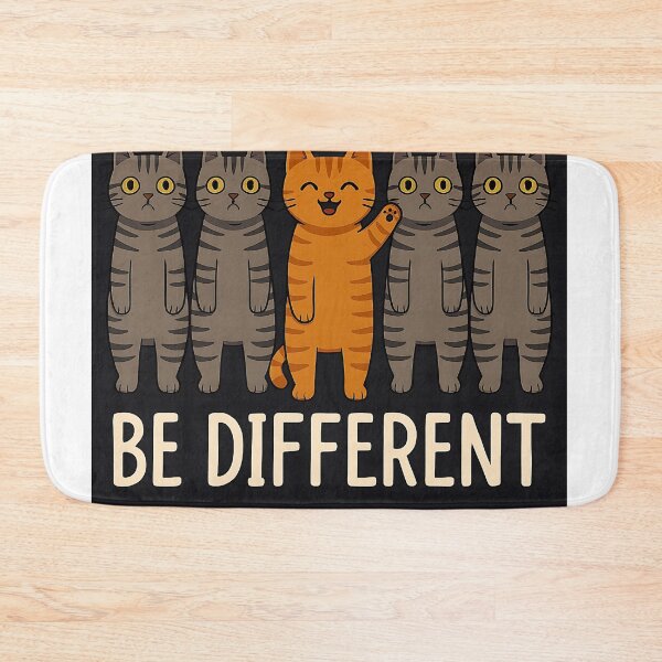 Item preview, Be Different – Stand Out Cat Art designed and sold by Whiskers&Waffles.