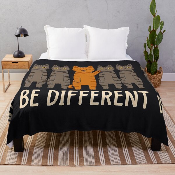 Item preview, Be Different – Stand Out Cat Art designed and sold by Whiskers&Waffles.