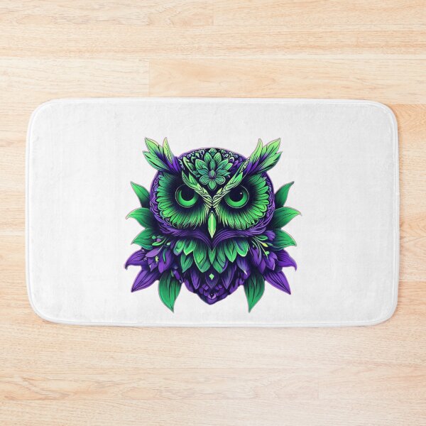 Item preview,  Purple Owl – Vibrant Wildlife in Bold Symmetry designed and sold by Naturalite19.