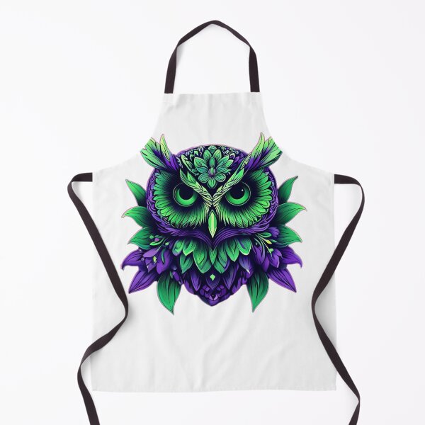 Item preview, Purple Owl – Vibrant Wildlife in Bold Symmetry designed and sold by Naturalite19.