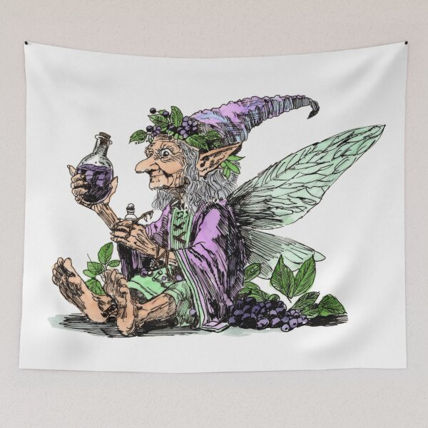 Item preview, Black Currant Wine Fairy designed and sold by Scribbles & Doodles by Jinx.
