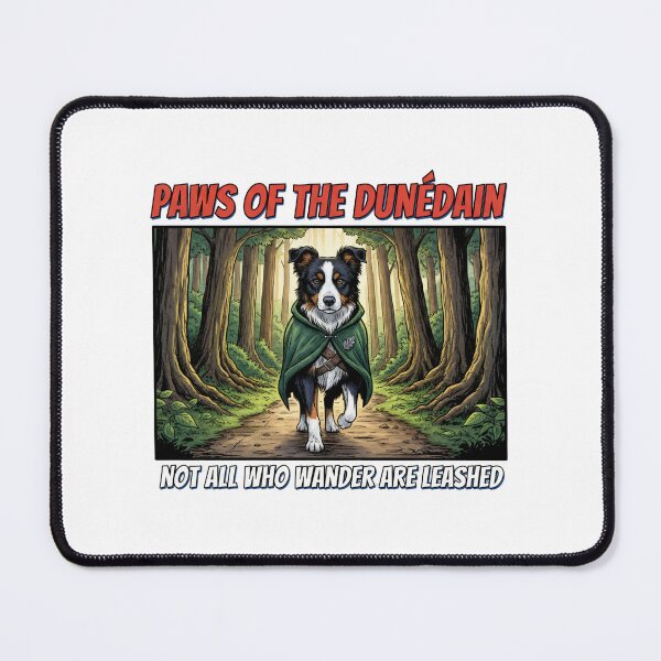 Item preview, Wandering Paws Fantasy Ranger Dog — Cloaked Forest Adventure Art — Fantasy designed and sold by Fenay Designs.