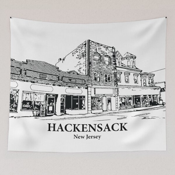 Item preview, Hackensack - New Jersey designed and sold by Lakeric Cityscapes.