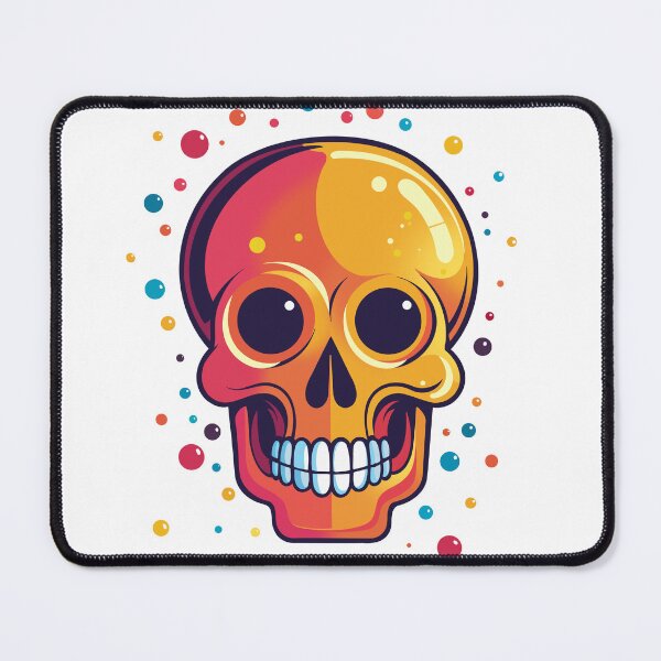 Item preview, Neon Pop Skull designed and sold by PolinaMirralisa.