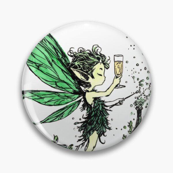 Item preview, Champagne Cocktail Pixie designed and sold by Scribbles & Doodles by Jinx.