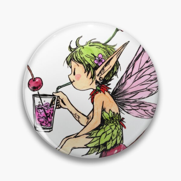 Item preview, Cherry Bourbon Pixie designed and sold by Scribbles & Doodles by Jinx.