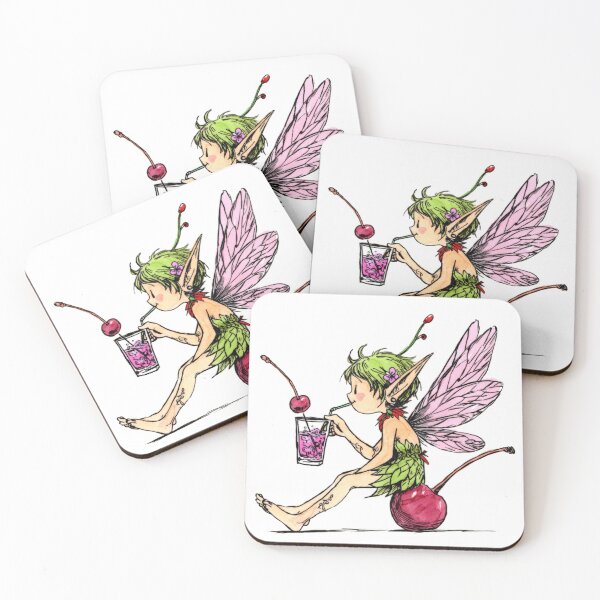 Item preview, Cherry Bourbon Pixie designed and sold by Scribbles & Doodles by Jinx.