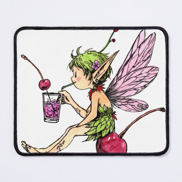 Item preview, Cherry Bourbon Pixie designed and sold by Scribbles & Doodles by Jinx.
