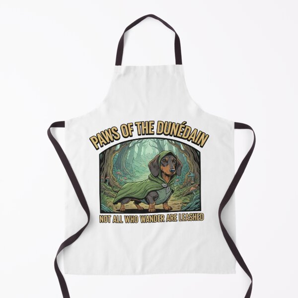 Item preview, Fantasy Ranger Dachshund — Adventure Dog “Not All Who Wander Are Leashed” — Fantasy designed and sold by Fenay Designs.
