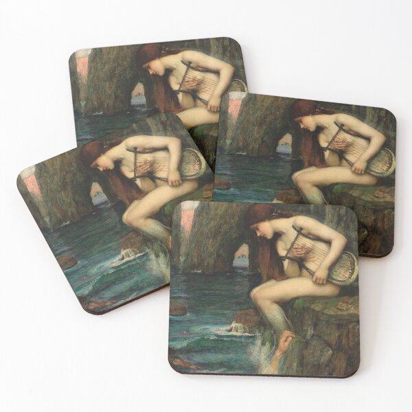 Item preview, The Siren - John William Waterhouse designed and sold by forgottenbeauty.