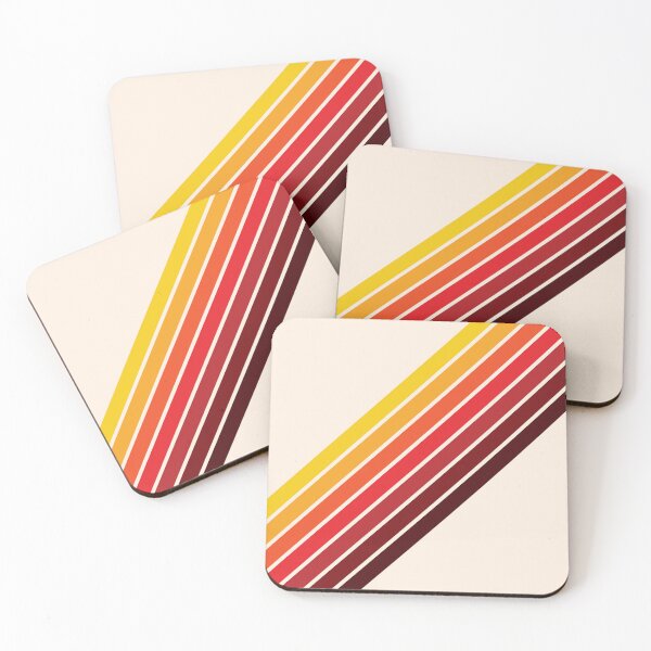Item preview, Sunset Diagonal Stripes designed and sold by Sharon Schwalbe.