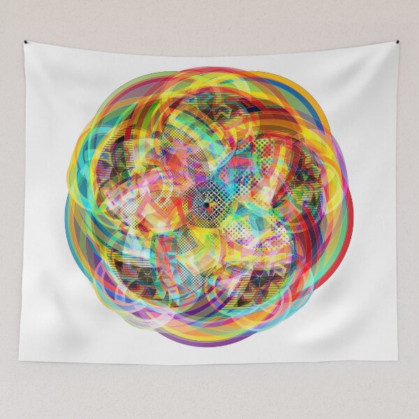 Item preview, Spiraling Rainbows designed and sold by Tigerbuck's.
