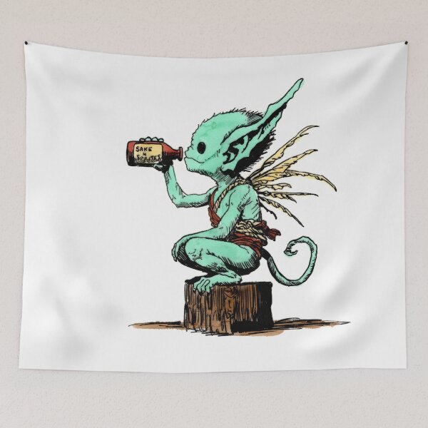Item preview, Daiginjo Sake Sprite designed and sold by Scribbles & Doodles by Jinx.