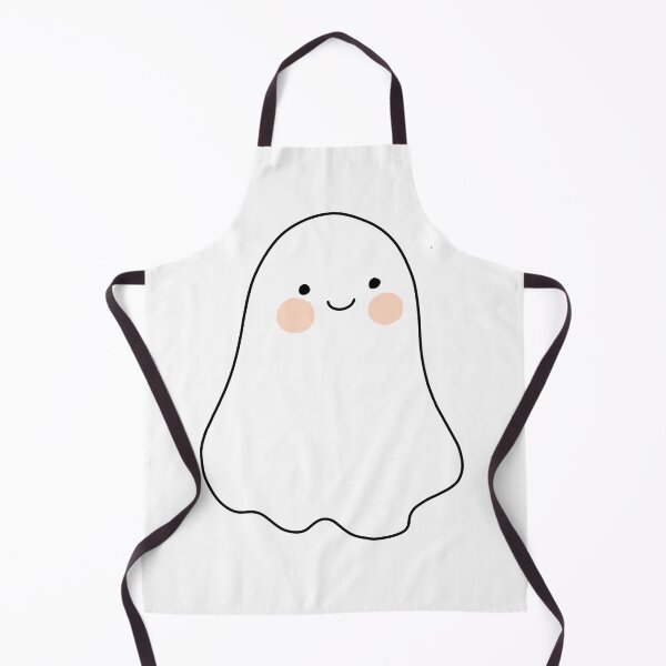 Item preview, Cute Smiling Ghost Illustration – HelloVine Halloween Art designed and sold by J.