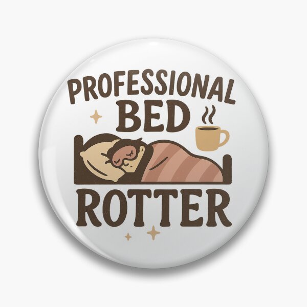 Item preview, Professional Bed Rotter – Funny Trend Saying for Lazy People & Gen Z designed and sold by Cat & Coffee Studio.