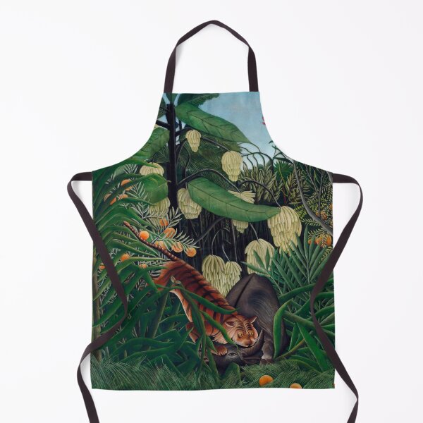 Item preview, Fight between a Tiger and a Buffalo (1908) | Henri Rousseau designed and sold by Oliveirallan.
