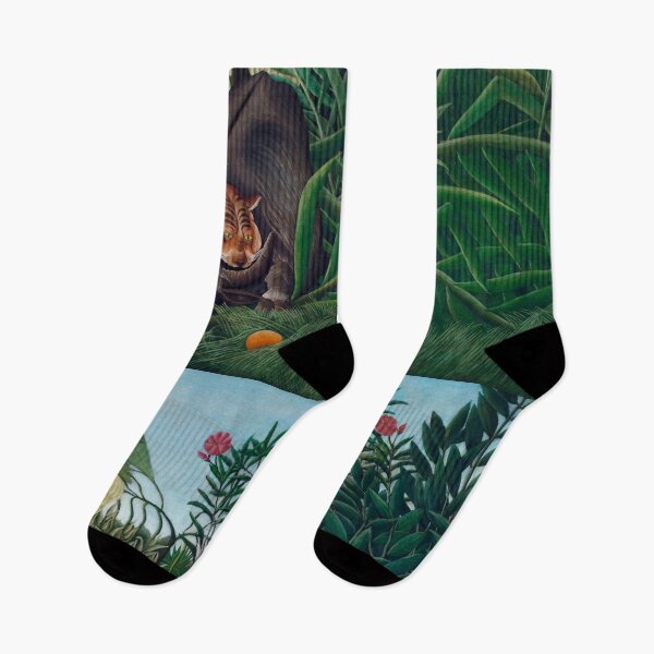 Item preview, Fight between a Tiger and a Buffalo (1908) | Henri Rousseau designed and sold by Oliveirallan.