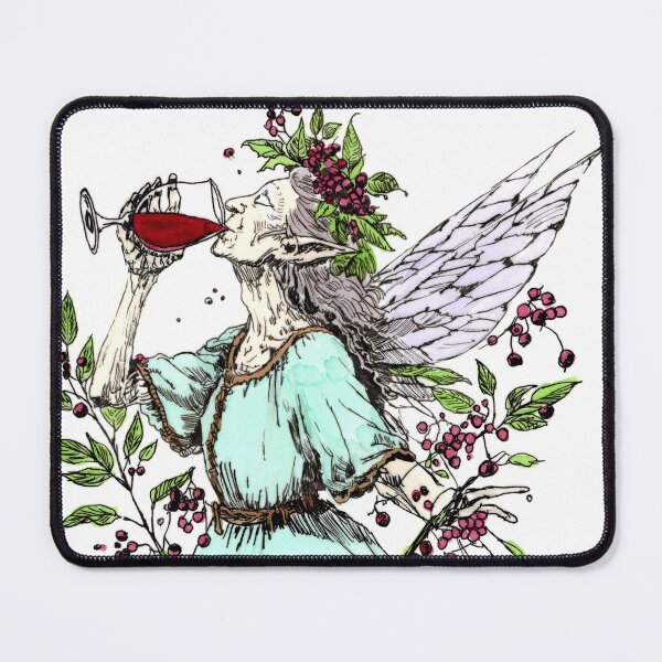Item preview, Elderberry Wine Fairy designed and sold by Scribbles & Doodles by Jinx.