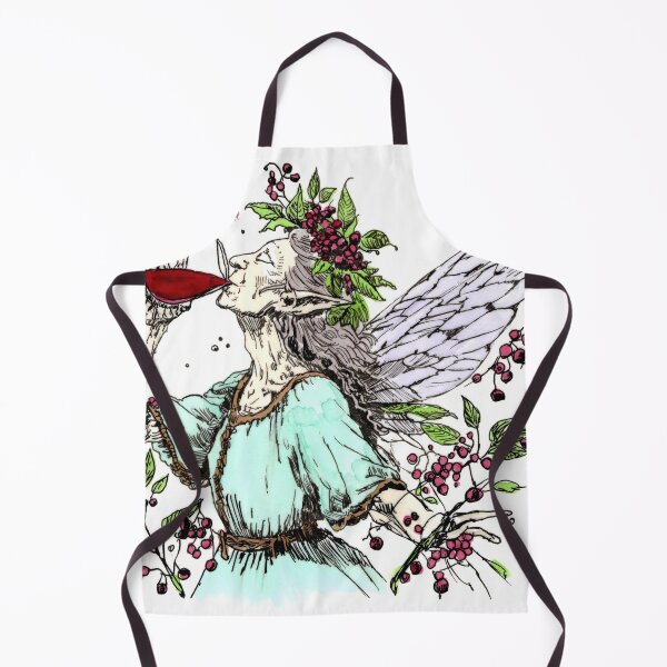 Item preview, Elderberry Wine Fairy designed and sold by Scribbles & Doodles by Jinx.