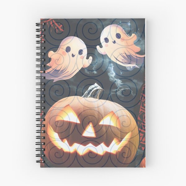 Item preview, Tribal Ghosties in Indigo Play – Cute Halloween Spirit Art designed and sold by PimTribe.