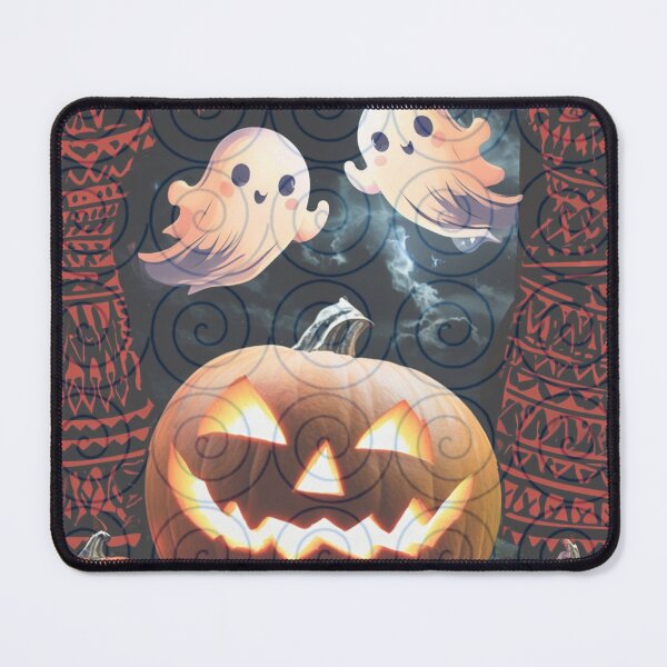 Item preview, Tribal Ghosties in Indigo Play – Cute Halloween Spirit Art designed and sold by PimTribe.