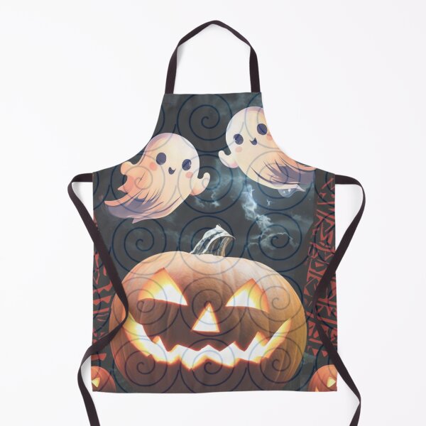 Item preview, Tribal Ghosties in Indigo Play – Cute Halloween Spirit Art designed and sold by PimTribe.