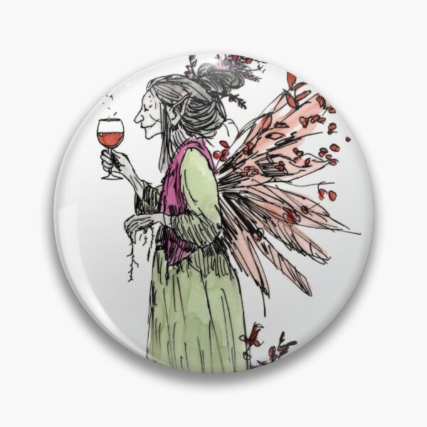 Item preview, Elderflower Rose Sangria Fairy designed and sold by Scribbles & Doodles by Jinx.