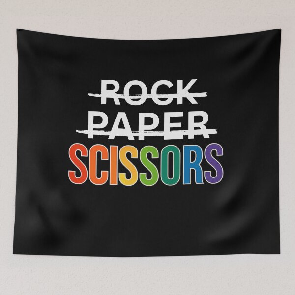 Item preview, ROCK PAPER SCISSORS GAY PRIDE LBGTQ MEMORABILIA ACCESSORIES lgbtq stuff designed and sold by SellingStuff91.