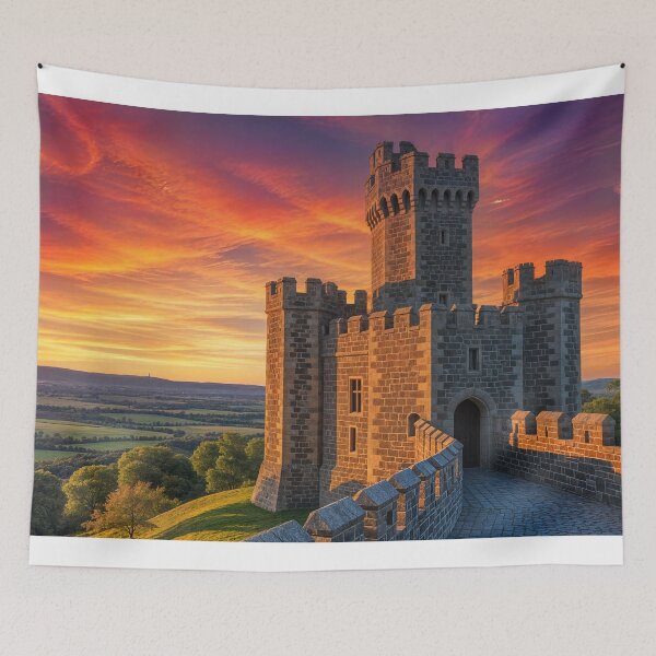 Item preview, Castle in the Realm of Dreams designed and sold by Peter Kraaibeek Art Gallery.