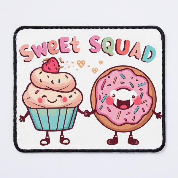 Item preview, Sweet Squad Cupcake Donut designed and sold by TrueCraftDesign.