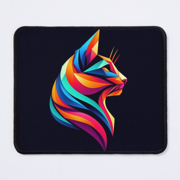 Item preview, Colorful geometric cat designed and sold by Dogandesighn.