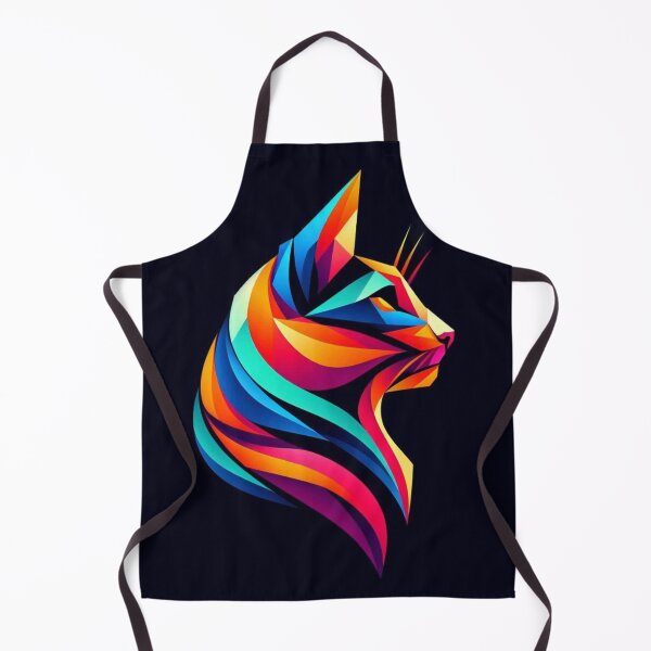 Item preview, Colorful geometric cat designed and sold by Dogandesighn.