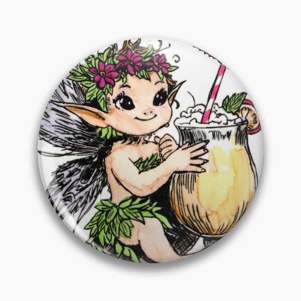 Item preview, Frozen Banana Daquiri Pixie designed and sold by Scribbles & Doodles by Jinx.