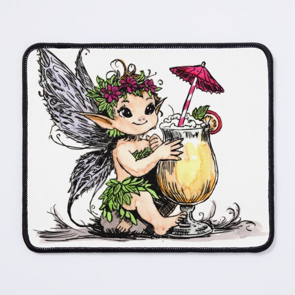 Item preview, Frozen Banana Daquiri Pixie designed and sold by Scribbles & Doodles by Jinx.