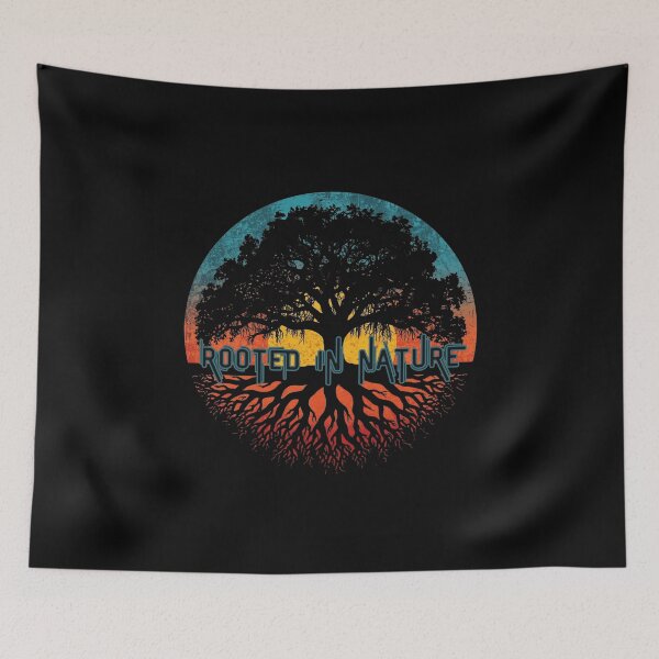 Item preview, Rooted In Nature Funny Gifts For Gardening Lovers designed and sold by PrintInkLab.
