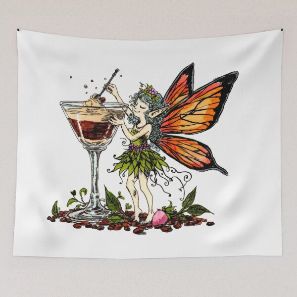 Item preview, Espresso Martini Fairy designed and sold by Scribbles & Doodles by Jinx.