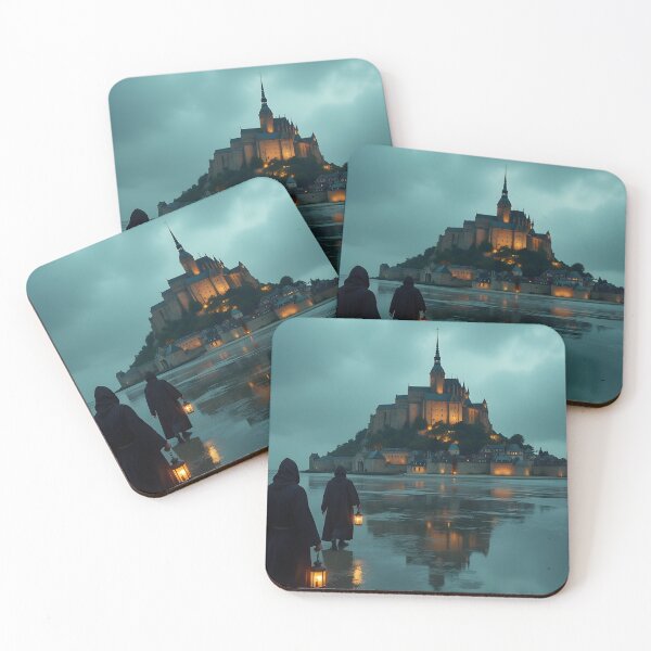 Item preview, The Guardians of the Silent Walls designed and sold by Peter Kraaibeek | Generative Designs and Car Art.